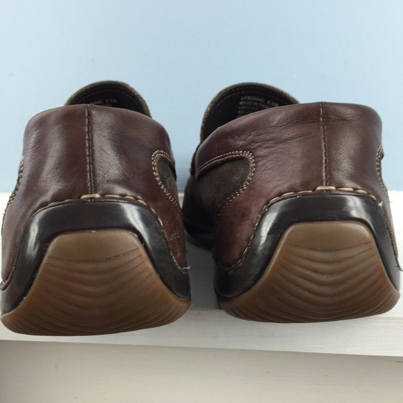 Rockport Brown Leather Driving Moc Loafer 8.5